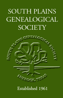 South Plains Genealogical Society, Inc.